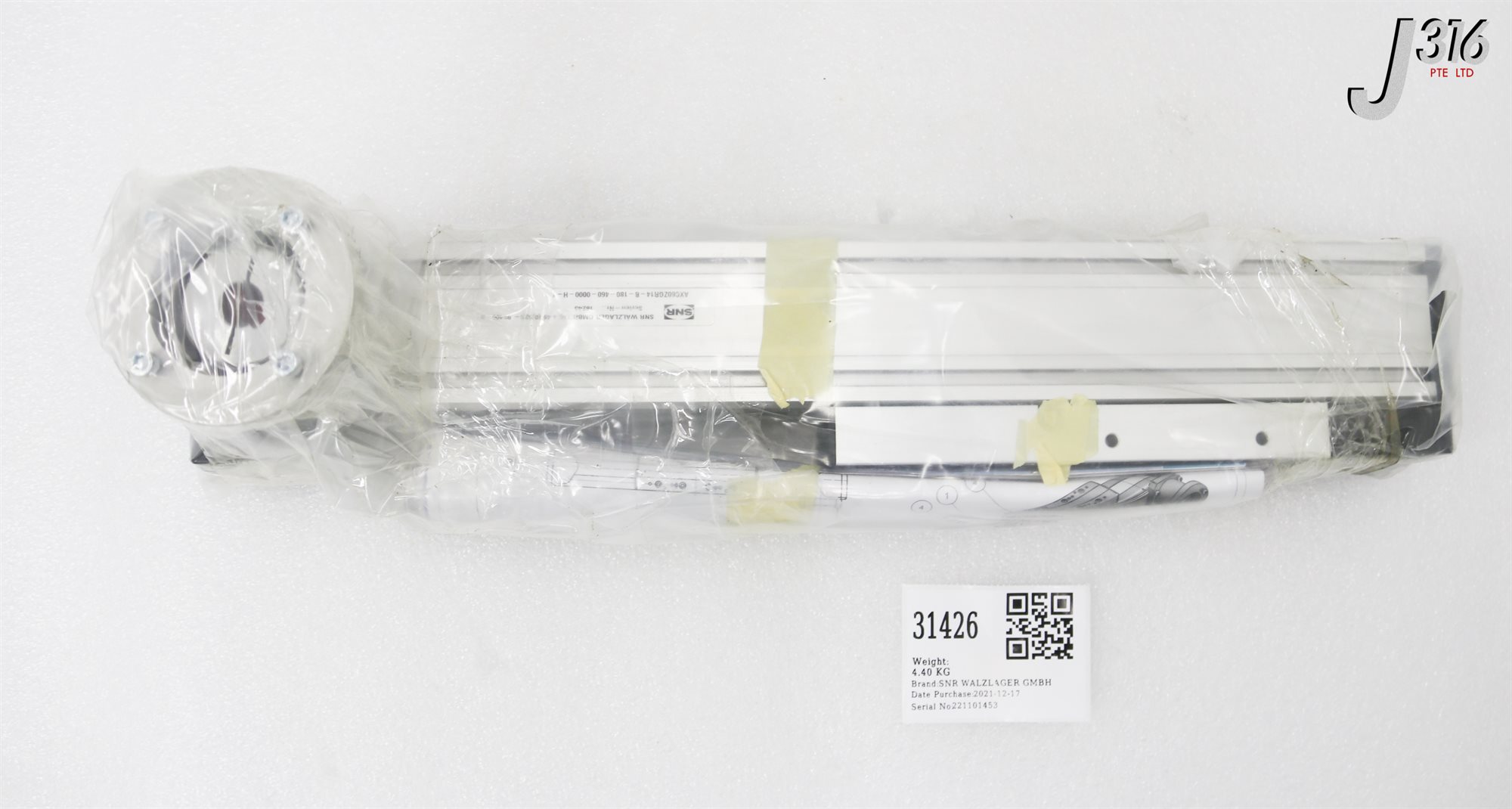 31426 SNR WALZLAGER GMBH LINEAR AXIS MOD, 38CM AXC60ZGR14-B-180